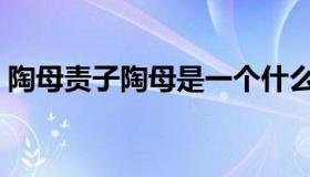 陶母责子陶母是一个什么样的人（陶母责子）