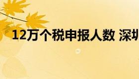 12万个税申报人数 深圳（12万个税申报）