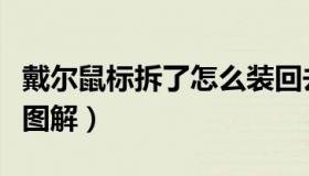 戴尔鼠标拆了怎么装回去（戴尔鼠标怎么拆开图解）