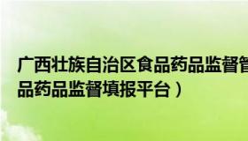 广西壮族自治区食品药品监督管理局网（广西壮族自治区食品药品监督填报平台）