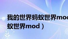 我的世界蚂蚁世界mod英文名（我的世界蚂蚁世界mod）