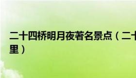 二十四桥明月夜著名景点（二十四桥明月夜的二十四桥在哪里）