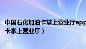 中国石化加油卡掌上营业厅app下载iphone（中国石化加油卡掌上营业厅）