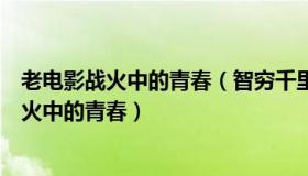 老电影战火中的青春（智穷千里木：我们的西南联大改名战火中的青春）