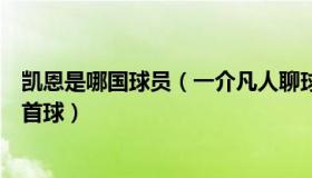 凯恩是哪国球员（一介凡人聊球：凯恩打入本届世界杯个人首球）