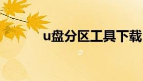 u盘分区工具下载（u盘 分区表