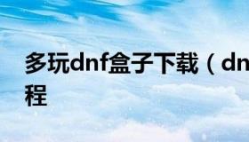 多玩dnf盒子下载（dnf多玩盒子补丁使用教程