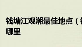 钱塘江观潮最佳地点（钱塘江最佳观潮地点在哪里