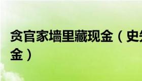 贪官家墙里藏现金（史先生：贪官家墙里藏现金）