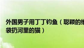 外国男子用丁丁钓鱼（聪颖的维奇：男子钓鱼救下被裹塑料袋扔河里的猫）