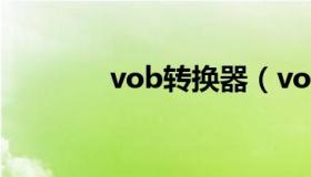 vob转换器（vob文件转换）