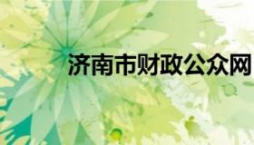 济南市财政公众网 济南市财政厅