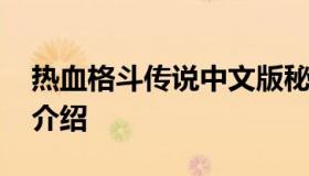 热血格斗传说中文版秘籍 热血格斗传说道具介绍