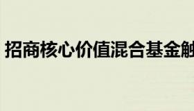 招商核心价值混合基金触屏（招商核心价值）