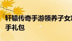 轩辕传奇手游领养子女攻略（轩辕传奇手游新手礼包