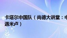 卡塔尔中国队（尚德大讲堂：中国球迷在卡塔尔开顺风车偶遇米卢）