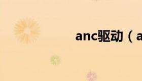 anc驱动（anc芯片