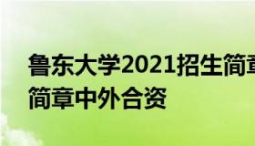 鲁东大学2021招生简章 鲁东大学2021招生简章中外合资