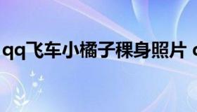 qq飞车小橘子稞身照片 qq飞车的小橘子身材