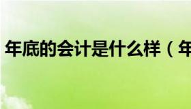 年底的会计是什么样（年底会计需要做什么）