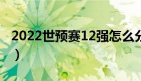 2022世预赛12强怎么分组（世预赛12强分组）