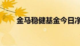 金马稳健基金今日净值（金马基金）