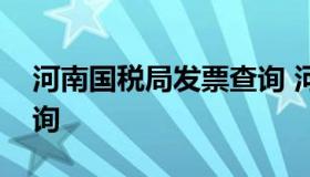 河南国税局发票查询 河南国税增值税发票查询