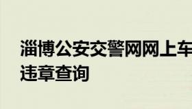 淄博公安交警网网上车管所 淄博网上车管所违章查询