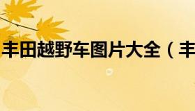 丰田越野车图片大全（丰田越野所有车型图片