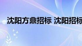 沈阳方鼎招标 沈阳招标中心有限公司官网