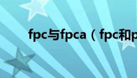 fpc与fpca（fpc和pcb有什么区别）