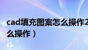 cad填充图案怎么操作2020（cad填充图案怎么操作）