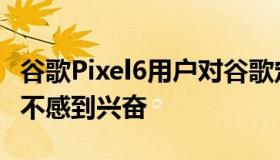 谷歌Pixel6用户对谷歌定价过高泛黄的外壳并不感到兴奋